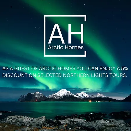 Arctic Homes - Tromsdalen, Parking, View, Fireplace Holiday home Tromso